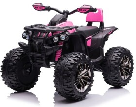 Mamido Detská elektrická štvorkolka ATV Power 4x4 ružová