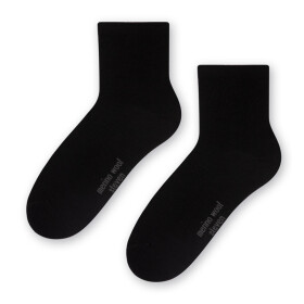 Dámske ponožky MERINO WOOL 130 černá 38-40