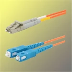 OEM LC-SC oranžová / Optický patchkábel / 62,5/125um MM / duplex / 15m / OM1