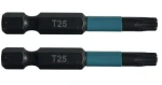 Makita E-12413 Impact Black / torzný bit 1/4" / PZ2 50mm / 10ks (E-12413)