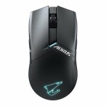 GIGABYTE Aorus M6 čierna / Bezdrôtová myš / optická / 26000 DPI / 8 tlačidiel / 2.4 GHz / USB-C (GM-AORUS M6)