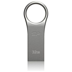 Silicon Power F80 32GB / USB 2.0 / čítanie / zápis 15 / 5 Mb / s / šedý (SP032GBUF2F80V1S)