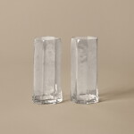 Ferm Living Sklenice Tall Kiru Clear 300 ml – set 2 ks