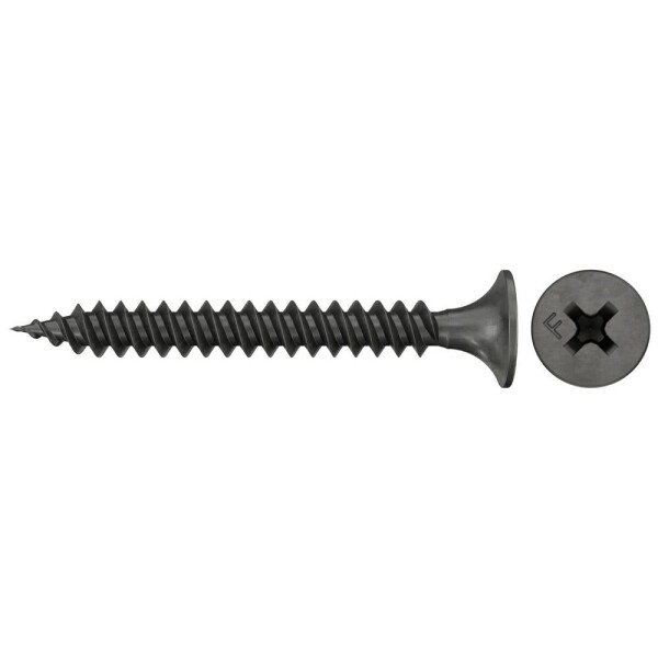 Fischer 40512 skrutka do sadrokartónu 3.5 mm 25 mm krížová dražka Philips tvrdené, fosfátované 1000 ks; 40512