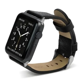 X-Doria Lux Band čierna / Remienok / Apple Watch 38/41mm / Koža (23821)