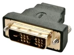 Lindy čierna / Adaptér / HDMI-A (F) / DVI-D (M) (41228)