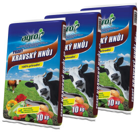 AGRO Kravský hnoj 3 x 10 kg