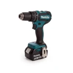 Makita DHP485RTJ / Aku Príklepová vŕtačka / 18V / 2x5.0Ah / 13mm skľučovadlo / 1900 ot-min / 28500 úderov-min / 50 Nm (DHP485RTJ)