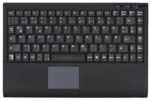 Keysonic ACK-540U+ / DE / Mini-Keyboard / Touchpad / USB / čierna (ACK-540U+)