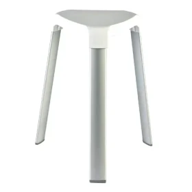 MSV SAFE sedátko do sprchy bielej / hliník / 45 cm / do 120 kg
