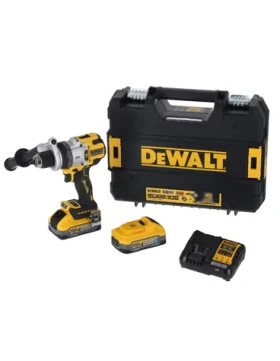 DeWalt DCD1007H2T / Aku Bezuhlíková príklepová vŕtačka / 18 V XR Li- ION / 2x 5.0Ah (DCD1007H2T)