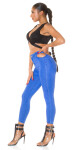 Sexy Highwaist Jeans with cut-out denimblue L