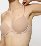 BODY MAKE-UP - Neviditeľná tričková podprsenka, mäkká organická tkanina Triumph Macchiato 80A
