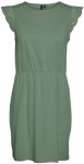 Vero Moda Dámske šaty VMEMILY Regular Fit 10305216 Hedge Green