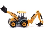 Siku Super - JCB 4CX kolesový nakladač s rýpadlom