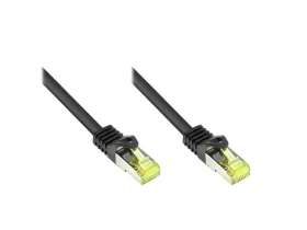 Good Connections čierna / Patch kábel / Cat7 / S/FTP / RJ-45 / 0,25 m / 600 MHz (8070R-003S)
