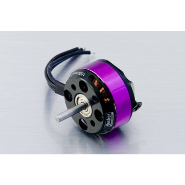 Hacker A20-34 S EVO brushless elektromotor pre modely lietadiel KV (ot./min / V): 1500 Počet závitov: 34; 97800002