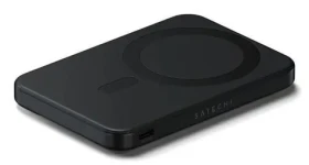 Satechi OnTheGo Magnetic Qi2 Powerbank Stand čierna / Powerbanka / Qi2 / 5000 mAh (ST-B5Q2SK)