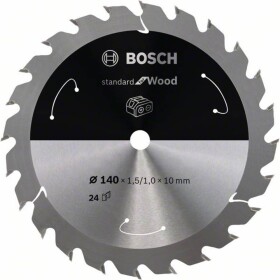 Bosch Accessories Bosch 2608837669 tvrdokovový pílový kotúč 140 x 10 mm Počet zubov (na palec): 24 1 ks; 2608837669