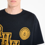 Tričko Rhude Collegiate Crest Tee Vintage Black/ Yellow XL