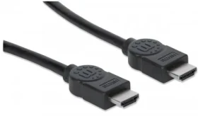 Manhattan HDMI kábel s ethernetom HDMI-HDMI 15m / tienený / čierna (323260)