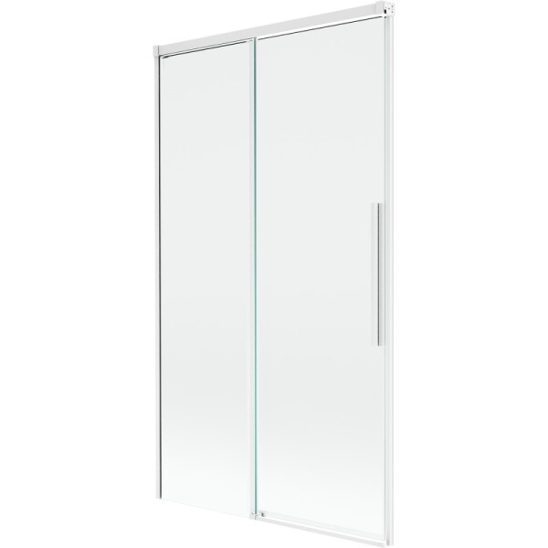 MEXEN/S - Rox vaňová zástena 2-krídlová posuvná 100 x 150, transparent, biela 8C9-100-001-20-00
