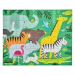 Petit Collage Obojstranné puzzle 2v1 džungľa