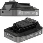 BlackDecker BDL2018S-XJ / Akumulátor / 18V / 2 Ah / Li- ION / indikácia nabitia (BDL2018S-XJ)