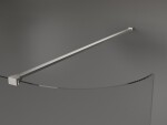 MEXEN/S - Kioto Sprchová zástena WALK-IN Walk-in 100 x 200, transparent 8 mm, nikel kartáčovaný 800-100-101-97-06