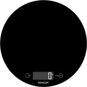 Sencor SKS 5330 čierna / digitálna kuchynská váha / max. 5 kg / funkcia TARE / tvrdené sklo (8590669327898)