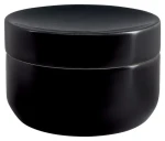 Spirella JAR čierna / Organizér na kozmetiku / Keramika / 11,3 x 2,4 cm