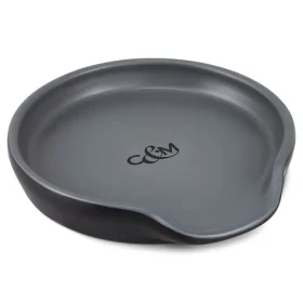 ColeMason Duxford lôžko na varešky antracitové / Lôžko na varešky / Keramika / 115 x 105 x 20 mm (H822141)