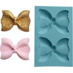 Silikónová formička mašlička 9x5,5 cm - Cakesicq - Cakesicq