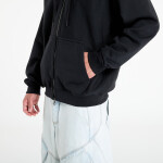 Mikina Nike Solo Swoosh Men's Full-Zip Fleece Hoodie Black/ Black/ White XS