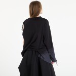 Tričko Y-3 Dip Dye Cinched Drape T-Shirt Black S