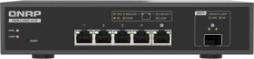 Qnap QSW-L3205-1C4T | Lite managed Prepínač 5 portowy 4x 10GbE RJ45, 1x 10G COMBO (SFP+/BASE-T)