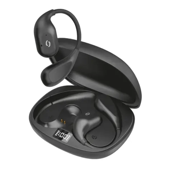 Aligator Bluetooth slúchadlá Open Air / čierna (TWS11BK)