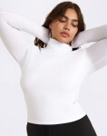 Organic Basics Everyday Turtleneck White S
