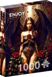 ENJOY Puzzle Temný anjel