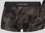 Pánske boxerky NB3321A 5VE čierna sivá Calvin Klein černá/šedá