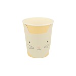 Meri Meri Papierové poháriky Cute Kitten 256 ml - set 8 ks