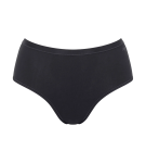 Dámske bavlnené midi nohavičky GO Daily 3P - BLACK - black 0004 - SLOGGI BLACK XL