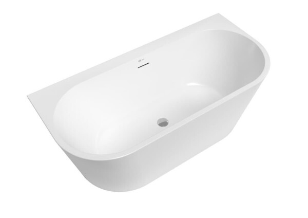 Voľne stojaca vaňa SAT 160x75 cm akrylát ľavá aj pravá biela SATOLI1600 SATOLI1600