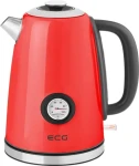 ECG RK 1700 Magnifica Corsa červená / rýchlovarná kanvica / 2200W / 1.7 L / nerez a plast (100001942873)