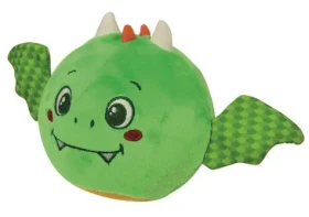 Clementoni BABY Plyšová loptička Dráčik s hrkálkou