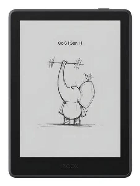 Onyx Boox Go 6 (Gen II) slivková / Čítačka e-kníh / 6" / E-ink / 1448x1072 / 32GB / Wi-Fi / USB-C / BT (OPC1520R)