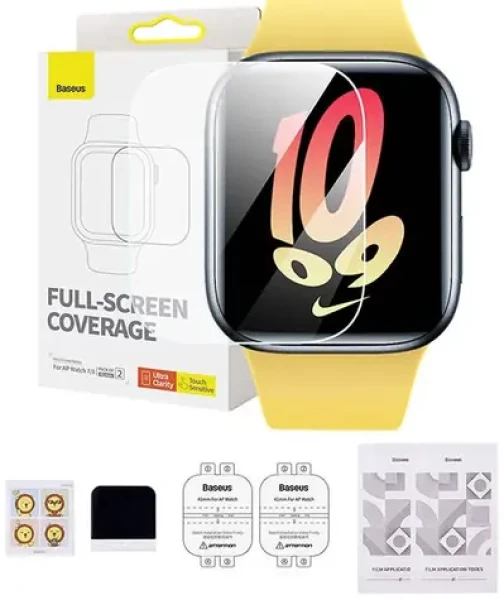 Baseus Ochranná fólia 41 mm pre hodinky Apple Watch 7/8 číra (P6001510B201-02)