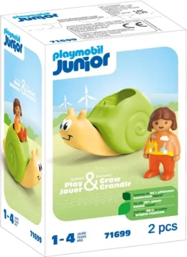 Playmobil® Junior 71699 Hojdací slimák s funkciou hrkálky