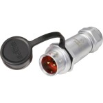 Weipu SF1211/P2 I guľatý faston, 1 ks; SF1211/P2 I