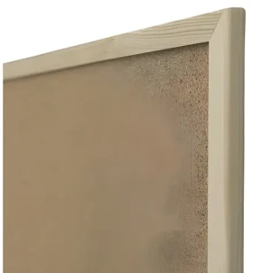 EuroSupplies Korková tabuľa 40x30 cm / Tabuľa / Drevený rám (PREKTD4030)